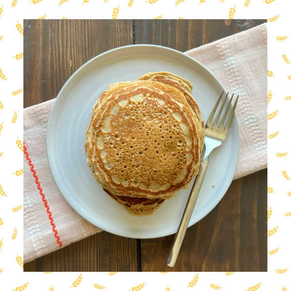 Fluffy Turkey Red Wheat Pancakes
