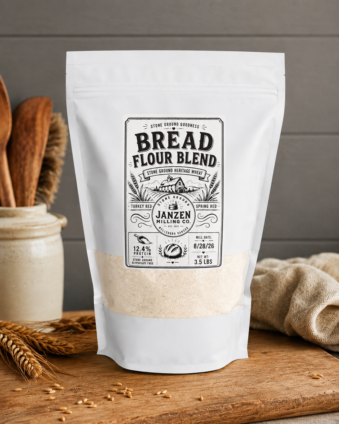 Heritage Bread Flour - 4 lbs