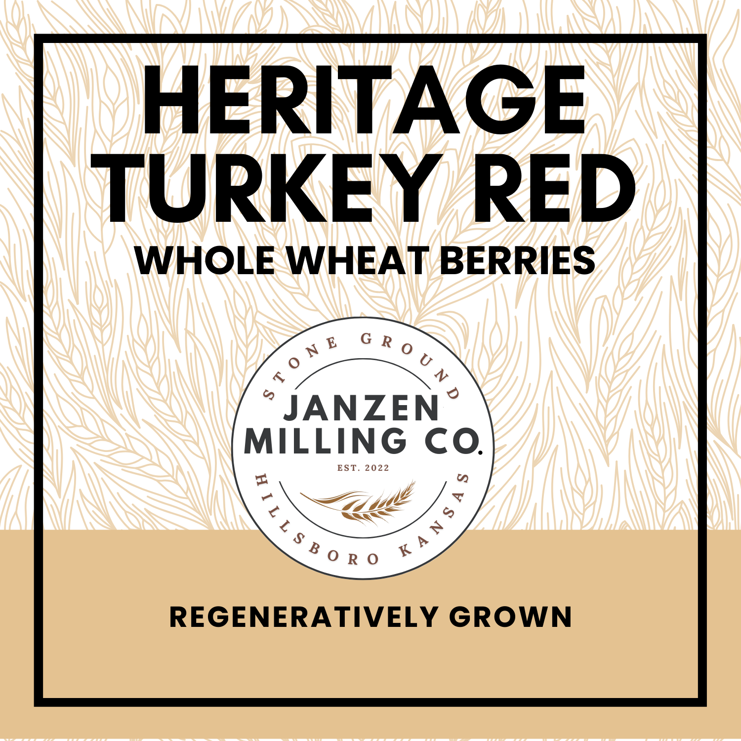 Heritage Turkey Red Wheat Berries - 4 lb.